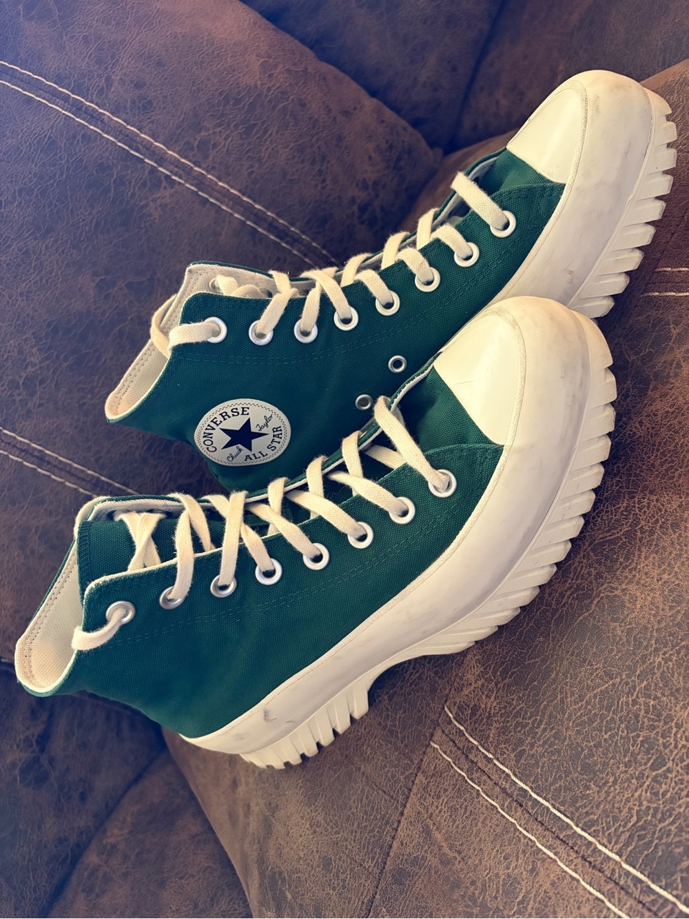 Green High Top Converse Chuck Taylor All Star
